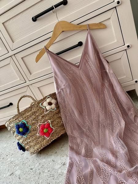 Whimsical Face Woven Handbag